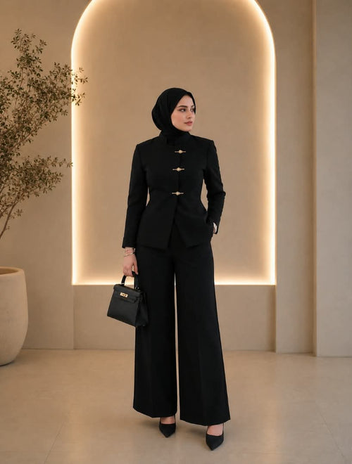 Ensemble Tailleur Femme Élégant – Coupe Chic & Modeste